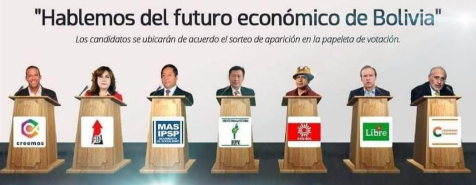Culmina el primer gran debate presidencial en Bolivia