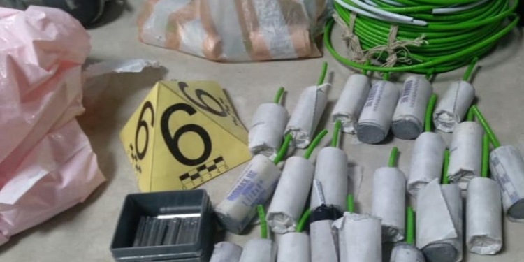 Policía halló artefactos explosivos en ambientes del Hospital de Adepcoca